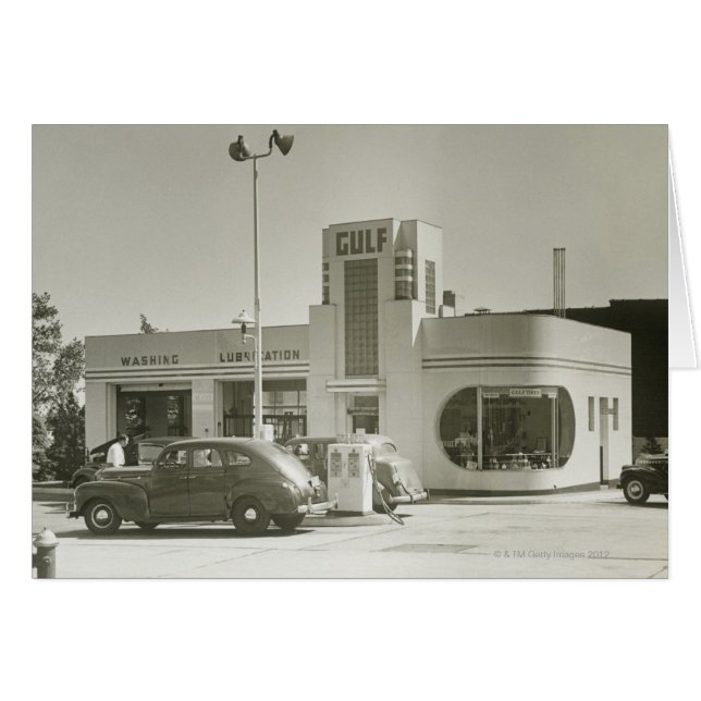 Tankstelle (Vorderseite (Horizontal))