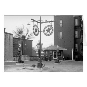 Tankstelle an der Ecke, 1925