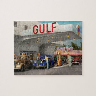 Tankstelle - Die große amerikanische Reise 1939 Puzzle