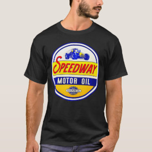 Tankstelle Schnellstraße Auto Auto Fahrradgarage T-Shirt