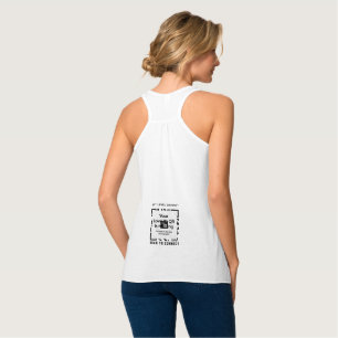 Tanktop - QR unten - PURE Collection