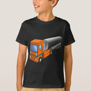 Tankwagen Schwertransporter für Kinder T-Shirt