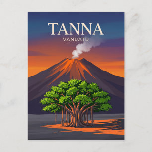 Tanna Insel Vanuatu Postkarte