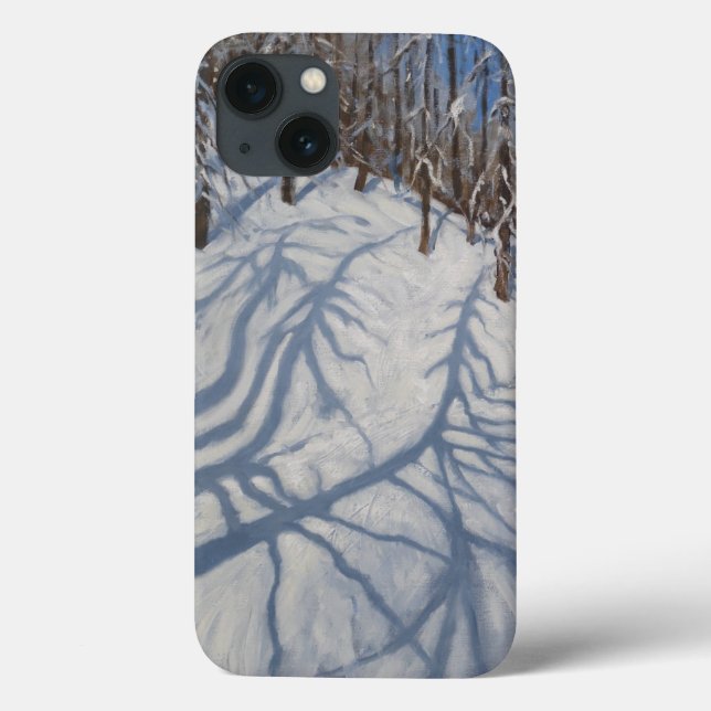 Tannen-Baum beschattet Tignes 2009 Case-Mate iPhone Hülle (Rückseite)