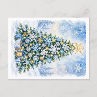 Tannenbaum Feiertagspostkarte