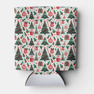 Tannenbaum, Geschenke, Zuckerstange Dosenkühler