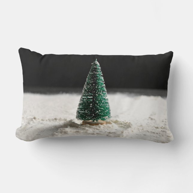Tannenbaum Lendenkissen (Vorderseite)