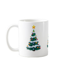 Tannenbaum mit Schneetasse