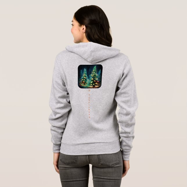 Tannenbaum Radiance Hoodie (Schwarz voll)