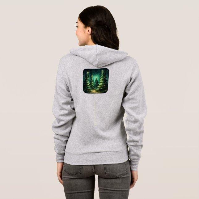 Tannenbaum Radiance Hoodie (Schwarz voll)