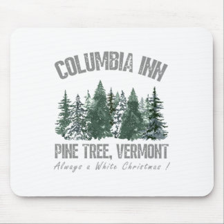 Tannenbaum Vermont Immer ein weißer Weihnachtsbaum Mousepad