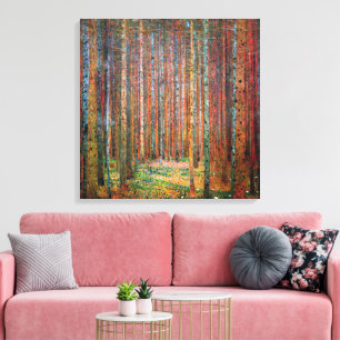 Tannenwald   Gustav Klimt   Leinwanddruck