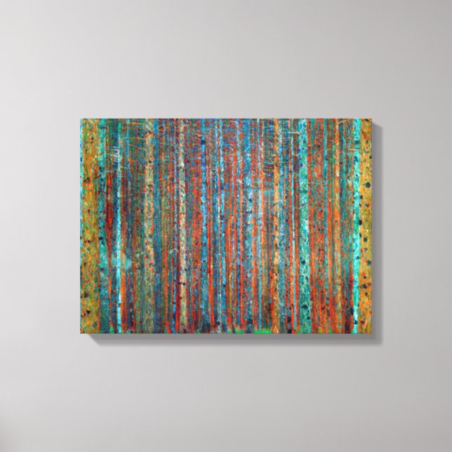 Tannenwald Gustav Klimt Leinwanddruck (Vorderseite)