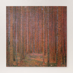 Tannenwald (von Gustav Klimt) Puzzle