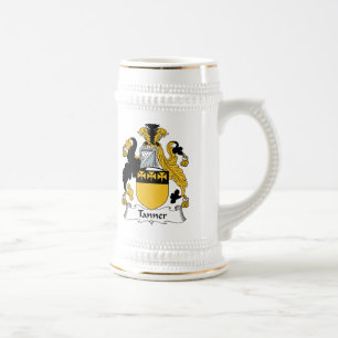 Tanner-Familienwappen Bierglas