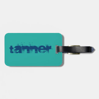 Tanner-Namensschild für Gepäckanhänger