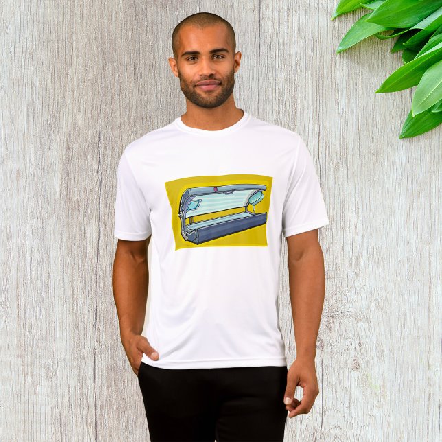 Tanning Bed Retro Spa T-Shirt (Von Creator hochgeladen)