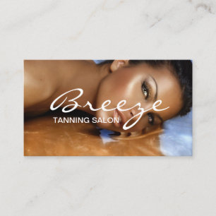 Tanning Salon Wellness-Center Business Card Visitenkarte