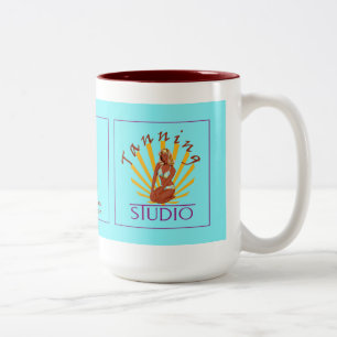 Tanning Studio - Tasse, Cup Zweifarbige Tasse