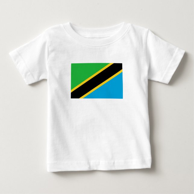 Tansania Baby T-shirt (Vorderseite)
