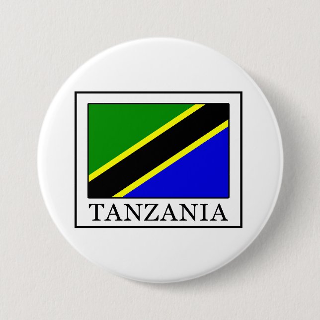 Tansania Button (Vorderseite)