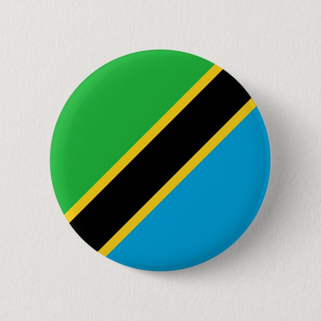 Tansania Button (Vorderseite)