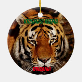 Tansania Custom Lion / Elephant Ornament