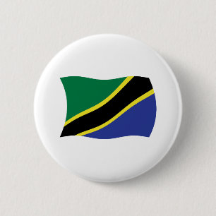 Tansania Flag Button