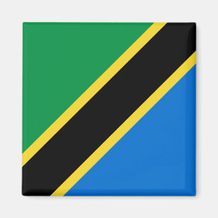 Tansania Flag Magnet