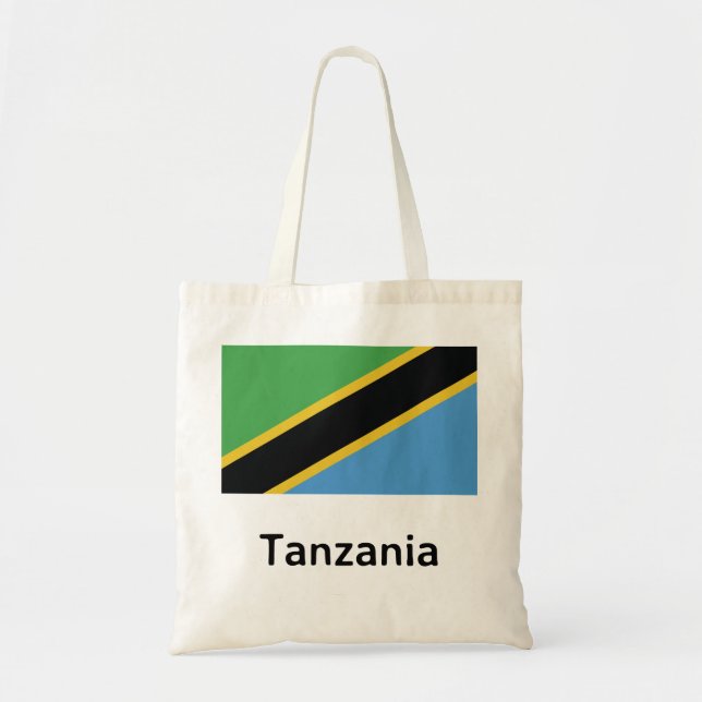 Tansania Flag Tragetasche (Vorne)