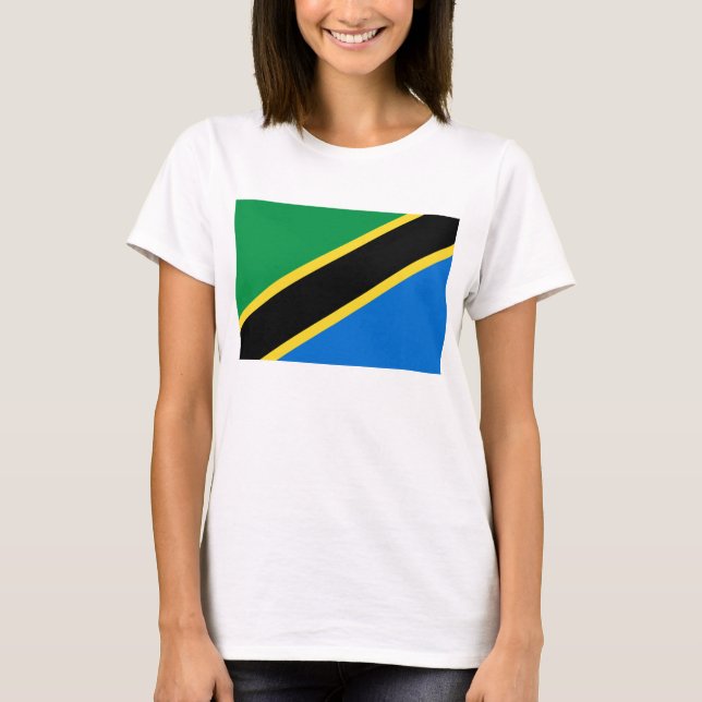 Tansania Flag x Map T - Shirts (Vorderseite)