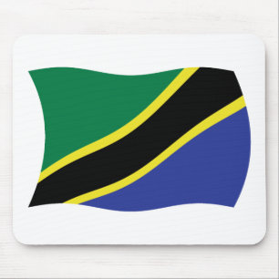 Tansania-Flagge-Mauspad Mousepad