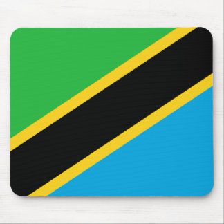 Tansania-Flagge Mousepad