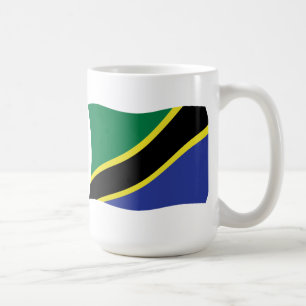 Tansania-Flagge Tasse