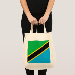 Tansania-Flagge Tragetasche
