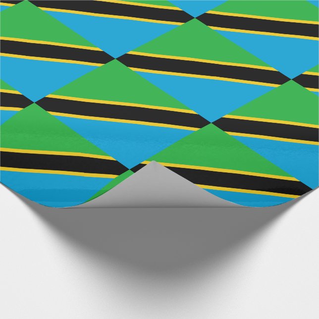 Tansania Geschenkpapier (Ecke)
