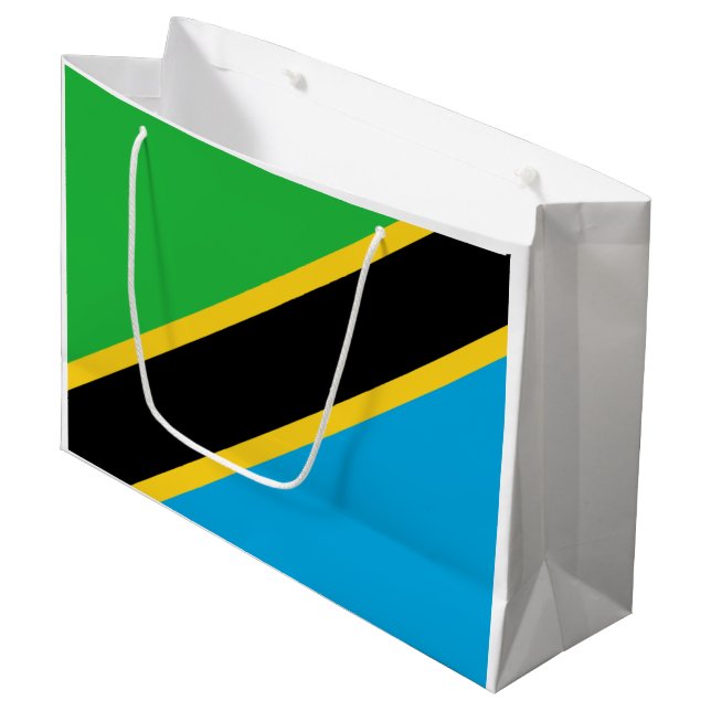 Tansania Große Geschenktüte (Vorderseite Schrägansicht)