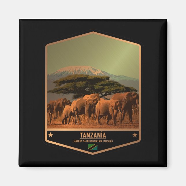 Tansania Magnet (Vorne)