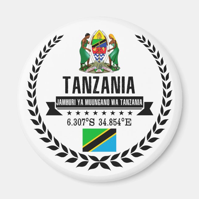 Tansania Magnet (Vorne)