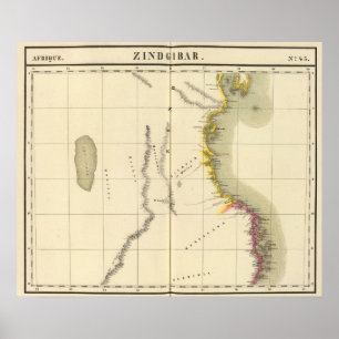 Tansania, Mosambik 43 Poster