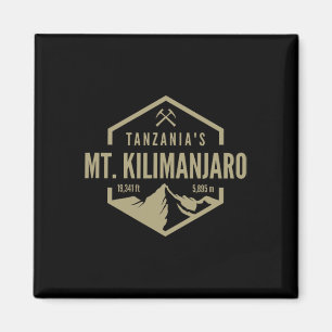 Tansania Mt. Kilimandscharo  Magnet