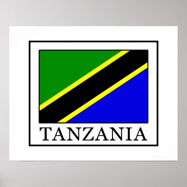 Tansania Poster (Vorne)