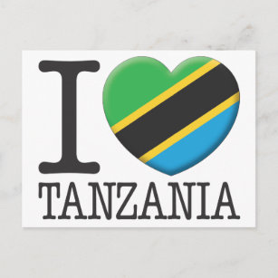 Tansania Postkarte