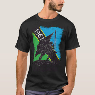Tansania Pride Kili Mountain Flag Hoisting T-Shirt
