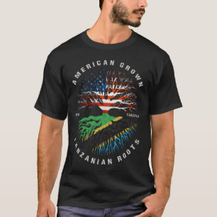 Tansania Roots Tansania Flag T-Shirt