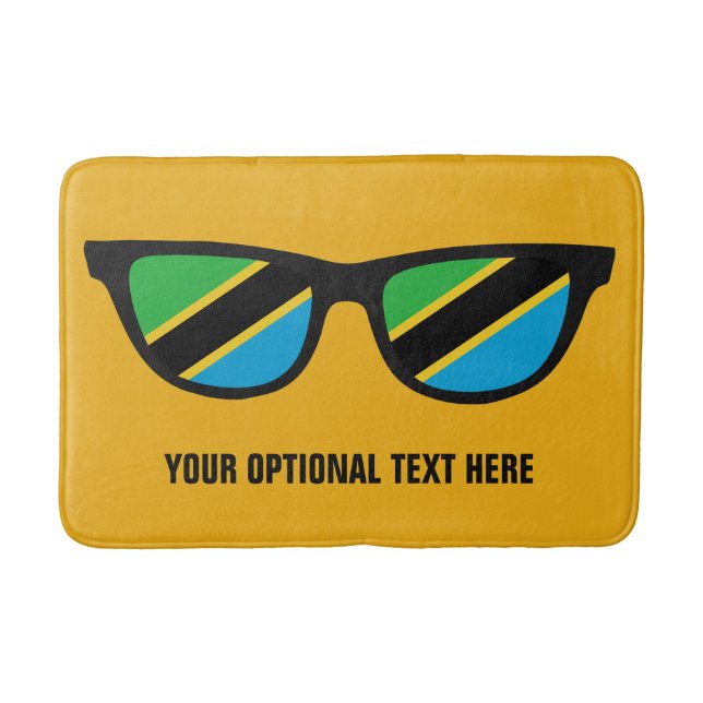 Tansania Shades Custom Bad Matts Badematte (Vorderseite)