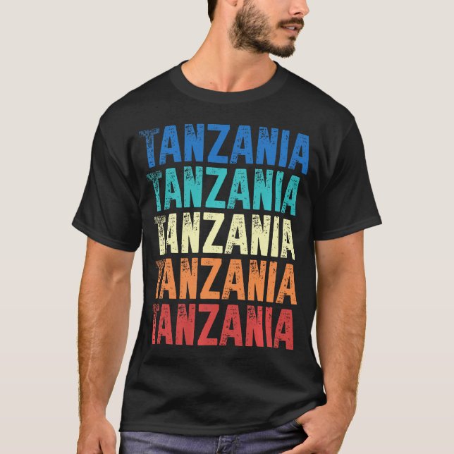 Tansania T-Shirt (Vorderseite)