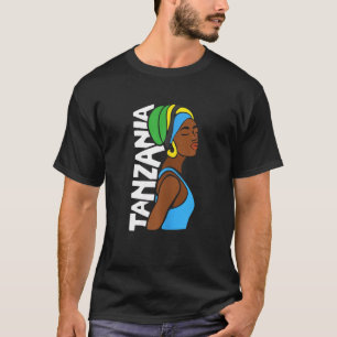 Tansania Tansania Flag Afrikanisches Erbe T-Shirt
