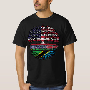 Tansania Tansanier US Amerikaner USA Vereinigte St T-Shirt