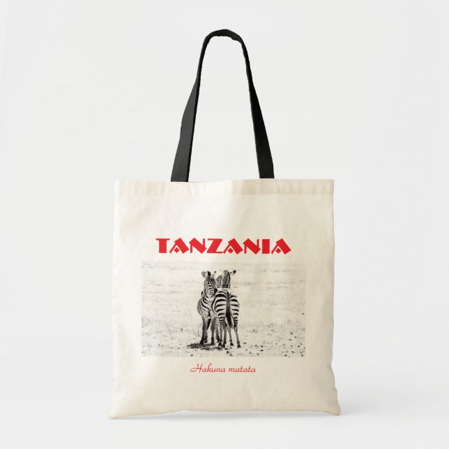 Tansania-Tasche Tragetasche (Vorne)